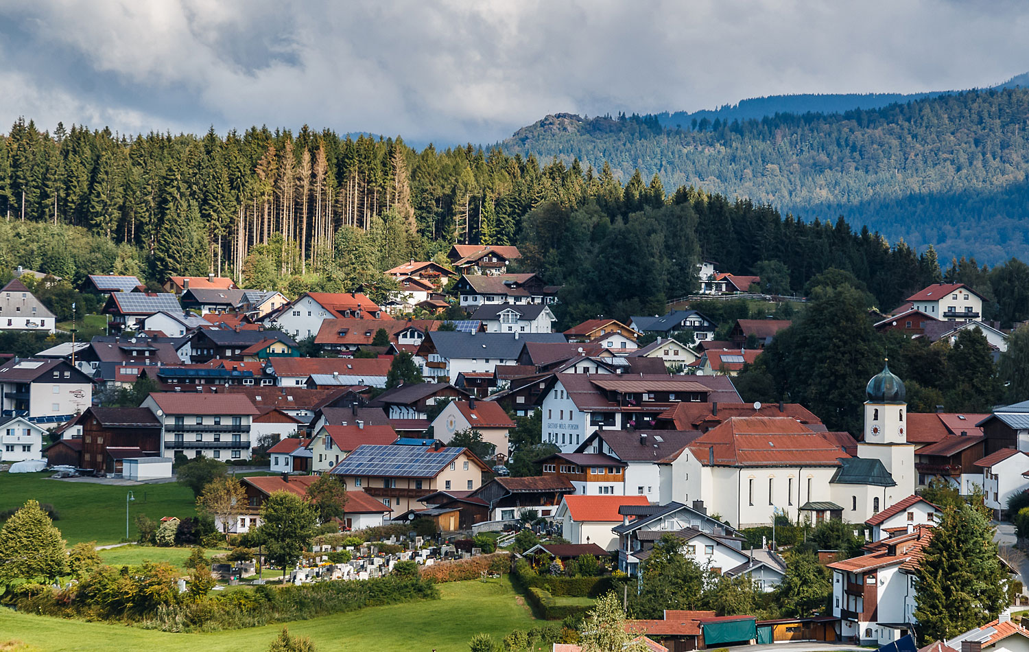Langdorf im Bayerischen Wald